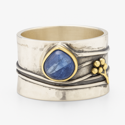 Bohemian Gemstone Meditation Ring